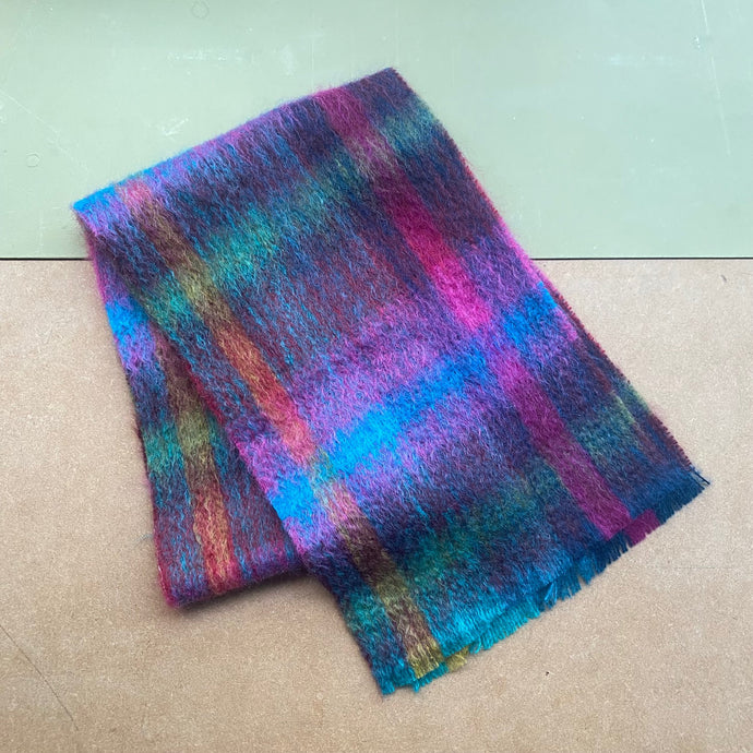 Mohair scarf By Green Grove Weavers -butterfly-