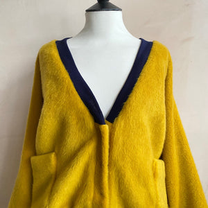 MOHAIR WOVEN Jackets Yellow by Chung Rowe