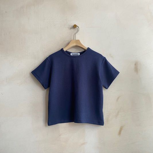 WAFFLE T -Navy-