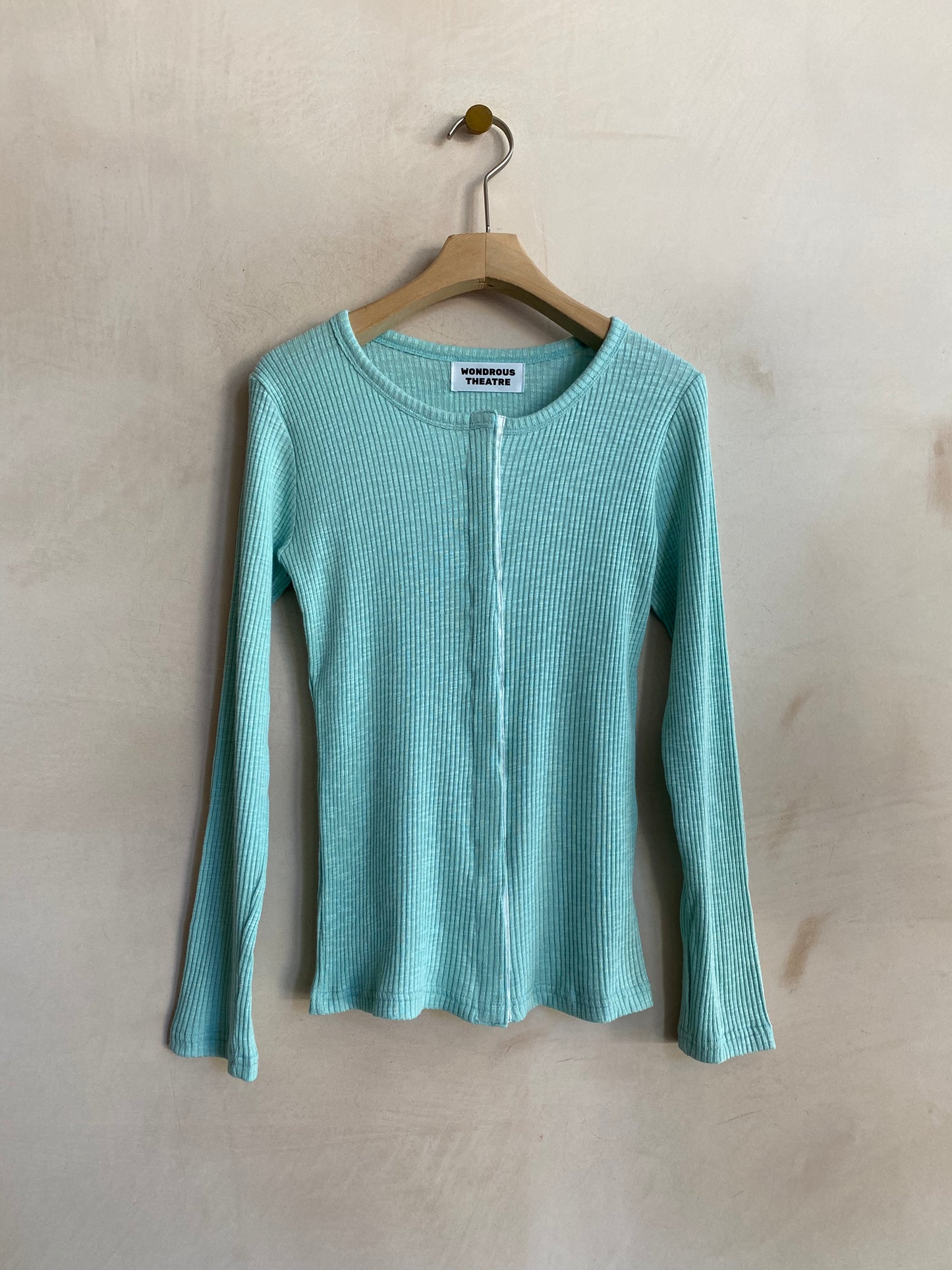 Rib cotton hook CD -Mint-