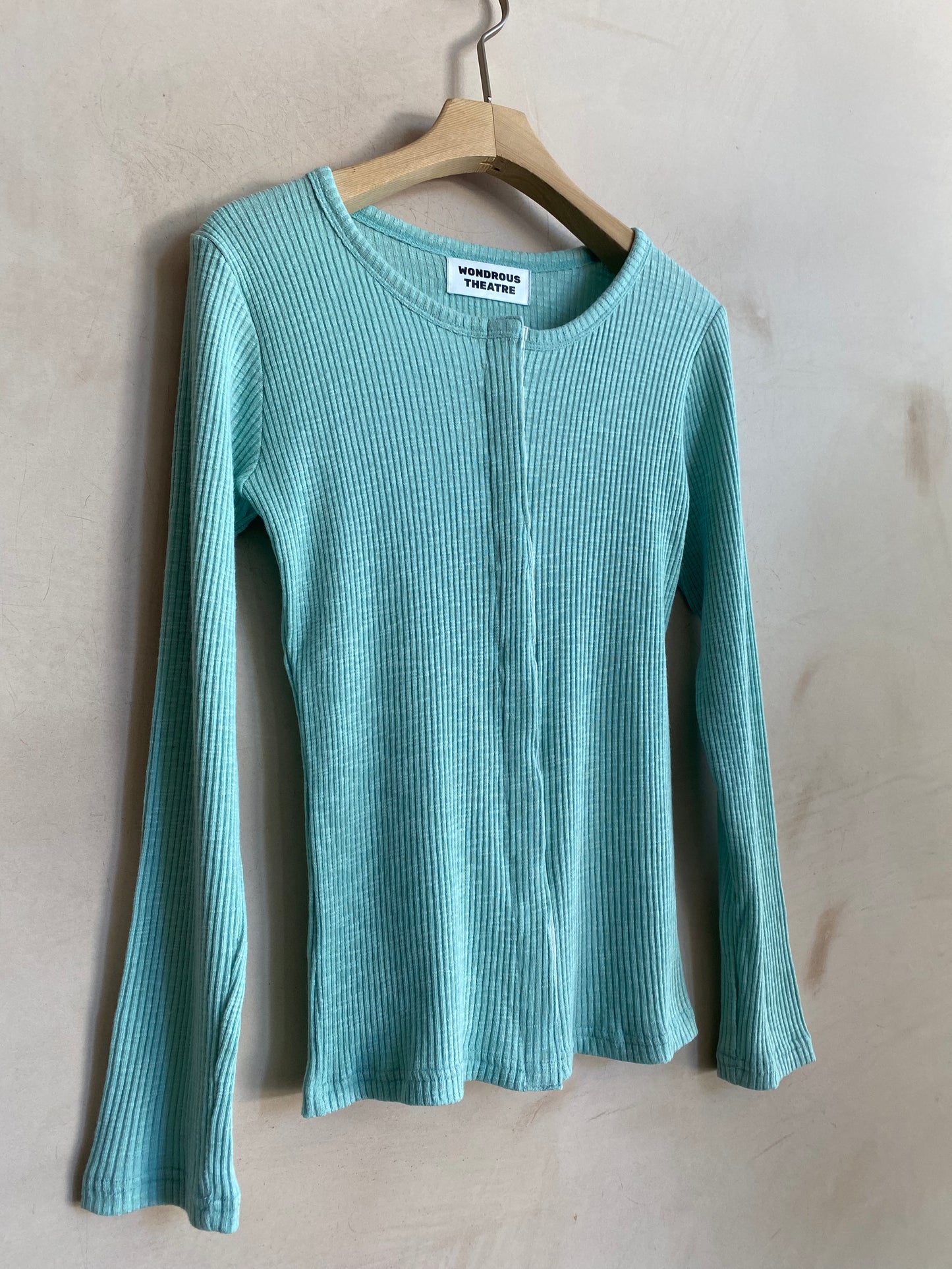 Rib cotton hook CD -Mint-