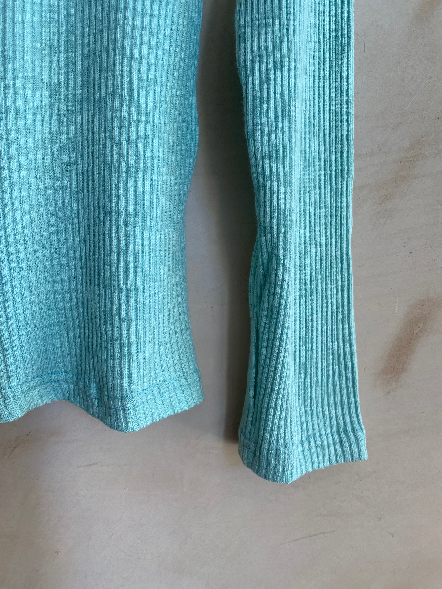 Rib cotton hook CD -Mint-