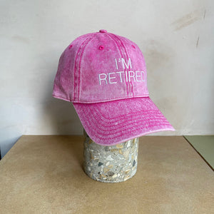 Retired Cap -Washed Pink- by kikina