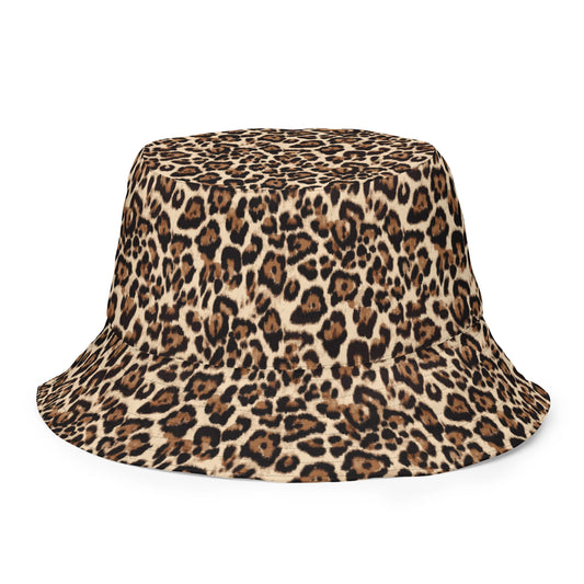 Leopard bucket hat