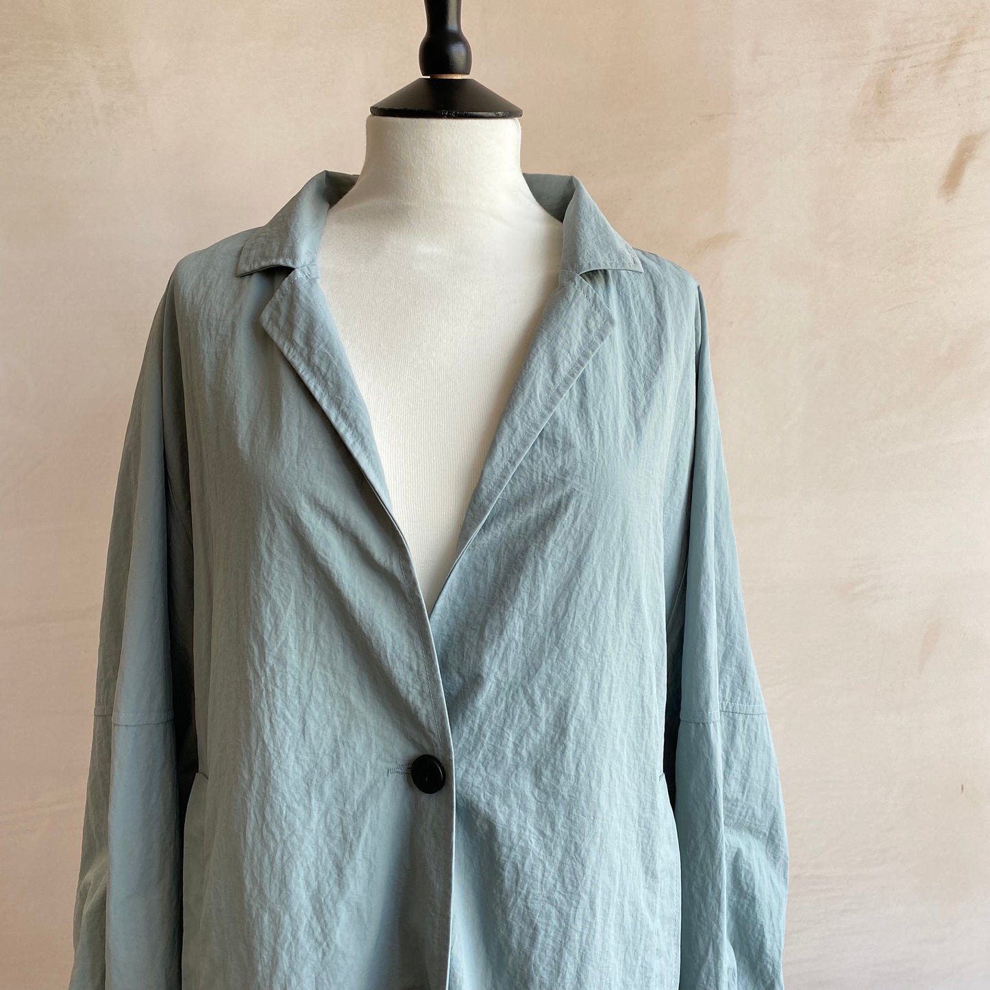 Summer light long Coat -Light blue-