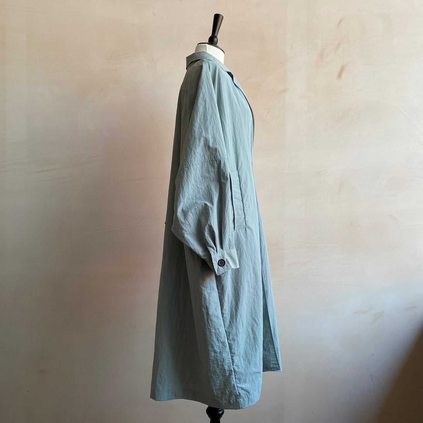 Summer light long Coat -Light blue-