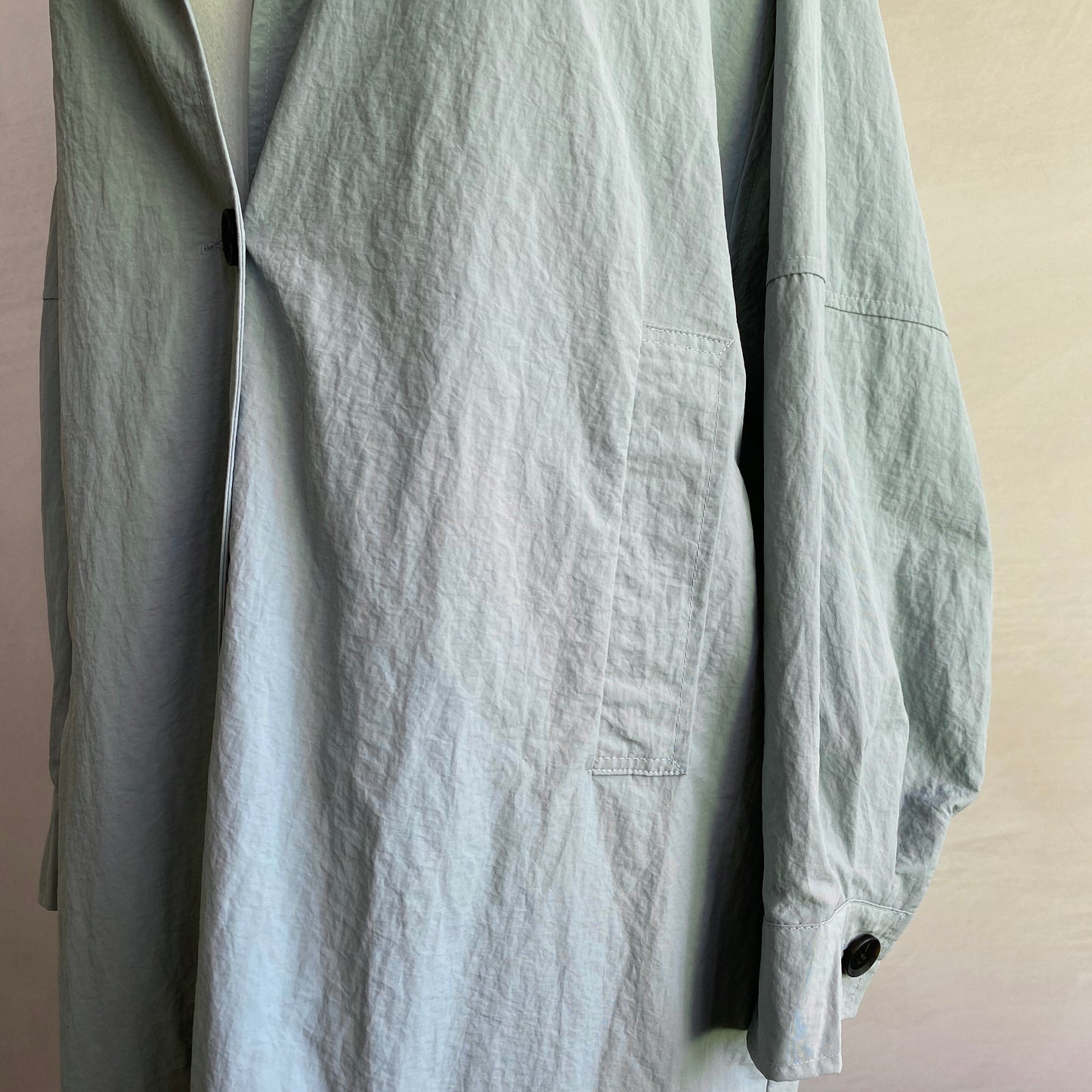 Summer light long Coat -Light blue-