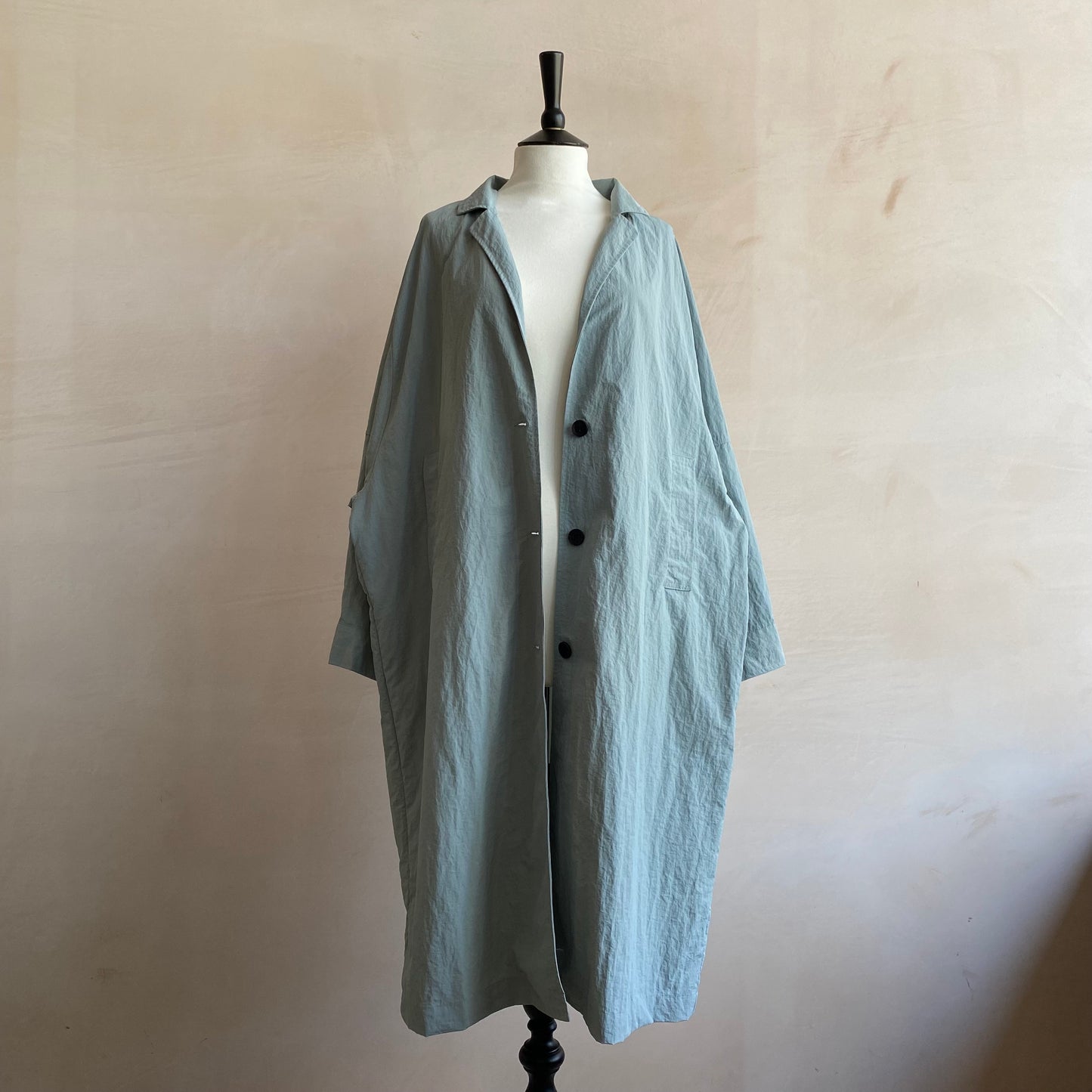 Summer light long Coat -Light blue-