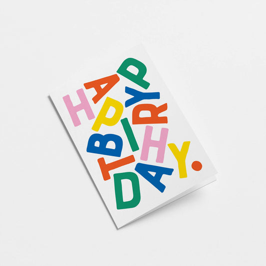 Happy Birthday - Greeting Card: Standard cello