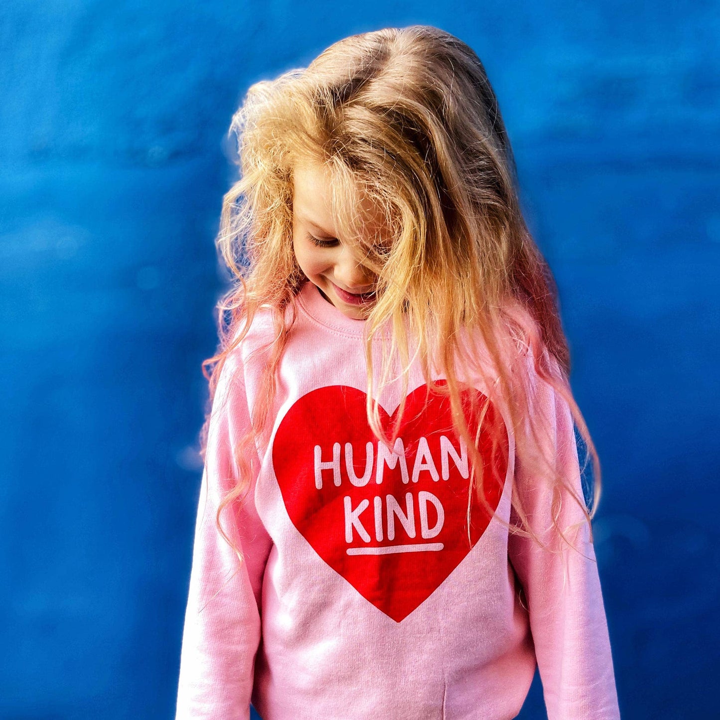 Human Kind Kids Sweatshirt: Age 3-4