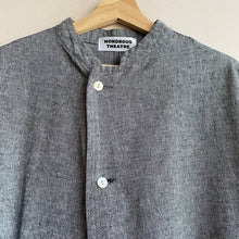 Cotton button long jackets -Charcole-
