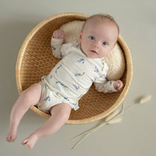 Blue Shrimp Bodysuit: 0-3M