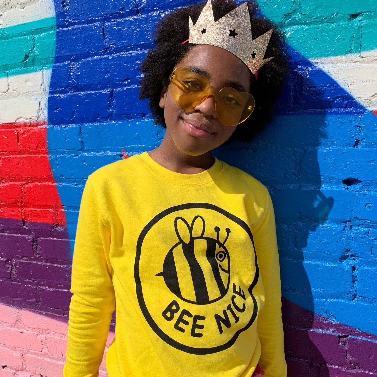 Bee Nice Kids Sweatshirt: Age 1-2
