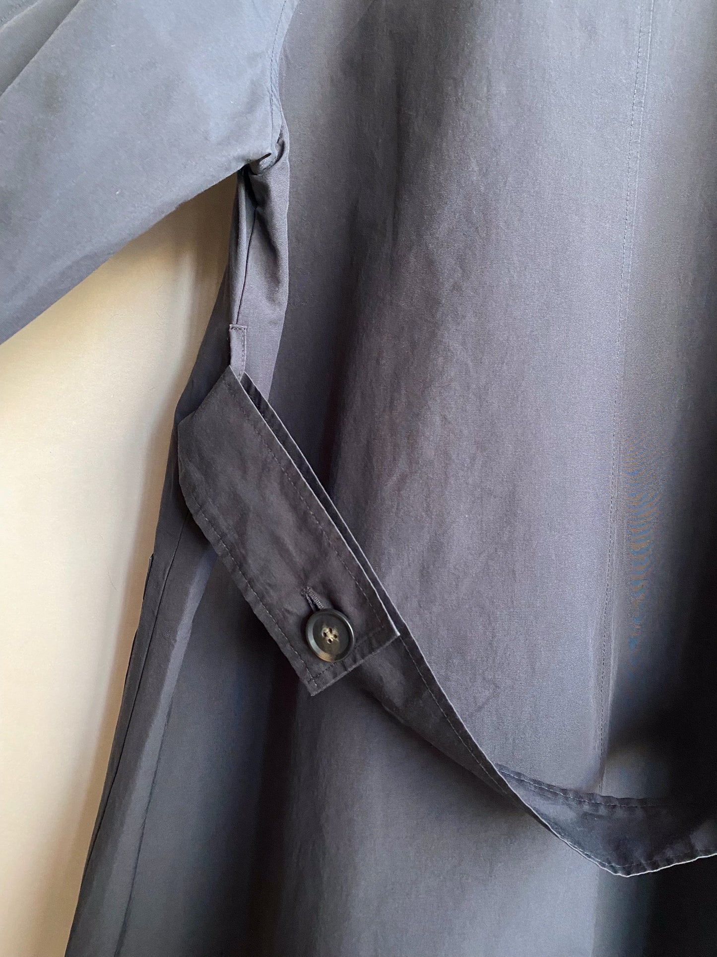 Front pocket Long Mac -Black-