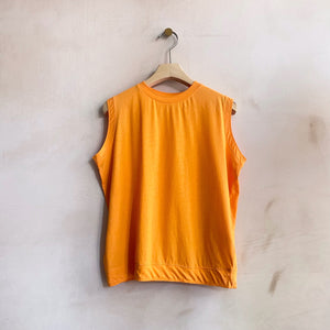 Double Stitched Summer tank -Orange-