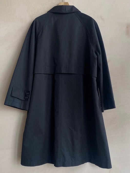 Trench coat -Black-
