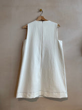Nomad Stetch cotton dress -Ivory-