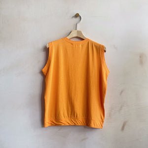 Double Stitched Summer tank -Orange-