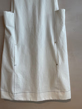 Nomad Stetch cotton dress -Ivory-