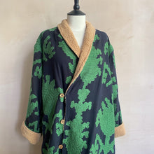 EMBROYDARY LONG COAT  -GREEN- BY EDL