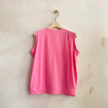 Double Stitched Summer tank -Pink-