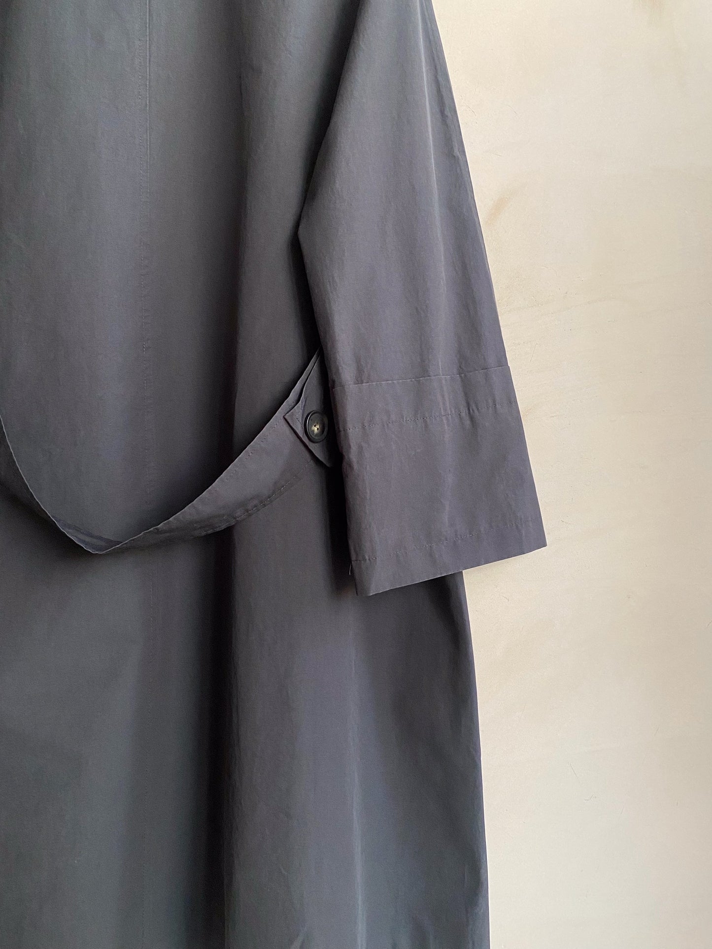 Front pocket Long Mac -Black-