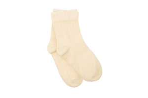 Vild Organic cotton socks -Ecru-