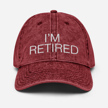 Retired Cap -Washed Burgundy- by kikina