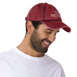 Retired Cap -Washed Burgundy- by kikina