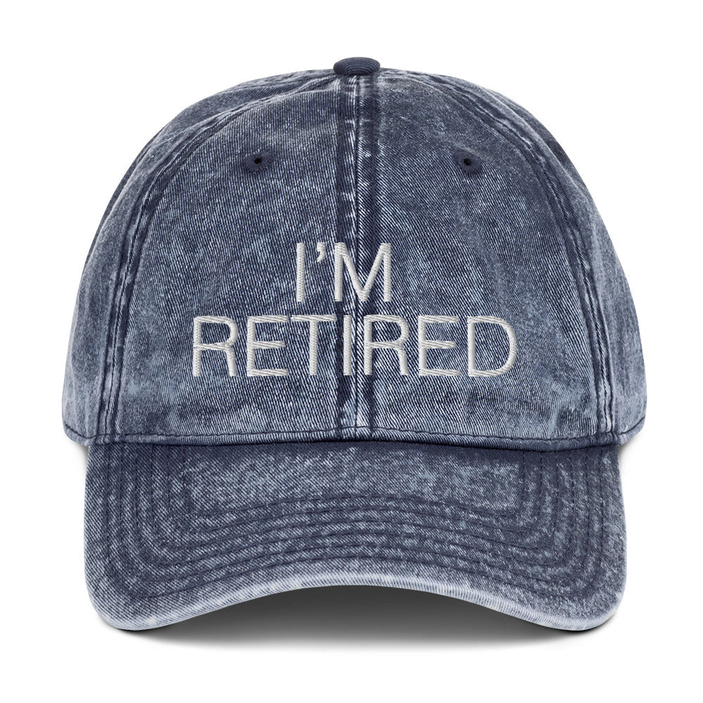 Retired Cap -Washed Blue- by kikina