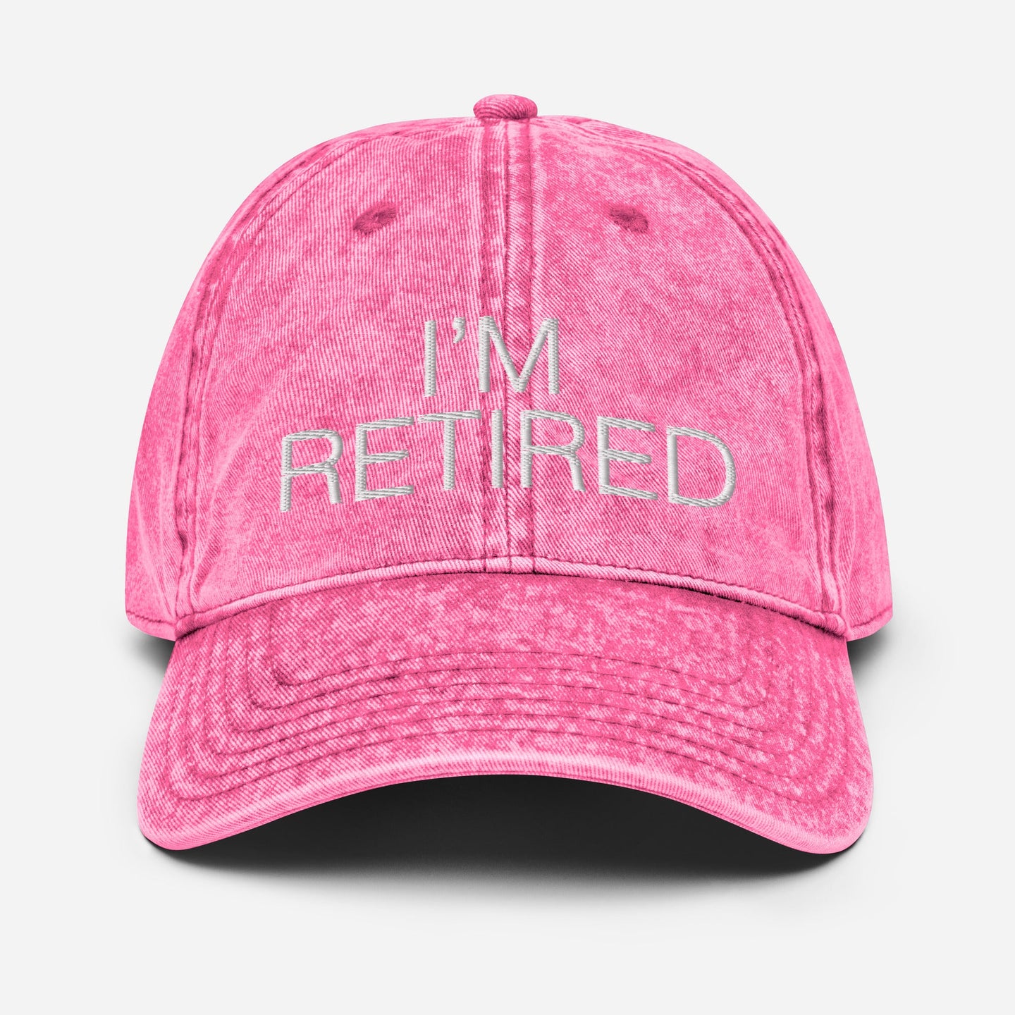 Retired Cap -Washed Pink- by kikina