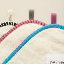 Organic Cotton Bath Towel Hooded Poncho by Spin & Yarn