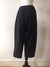 Front Pockets Cropped 2 buggy trousers-Black, Trousers, WondrousTheatre, WondrousTheatre,