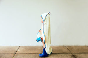 Organic Cotton Hooded Bath Towel by Spin & Yarn