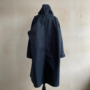 Long Parka with hood -Black-
