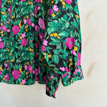 Cotton stand neck Flower colour shirts -pink-