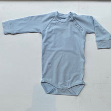 Bamboo LS Bodysuit -Blue-