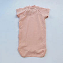 Bamboo Short Sleeve Bodysuit -pink-