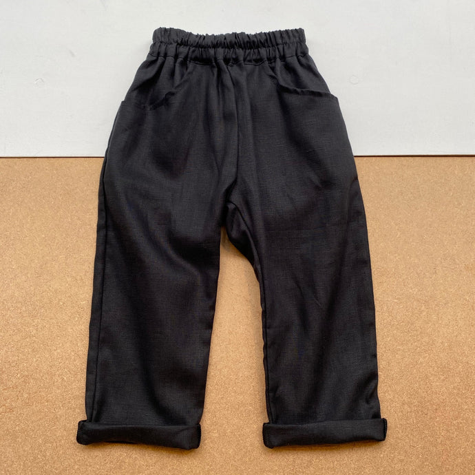 Lui trousers -Black-