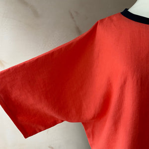 Irish Linen Cropped Top -Orange-