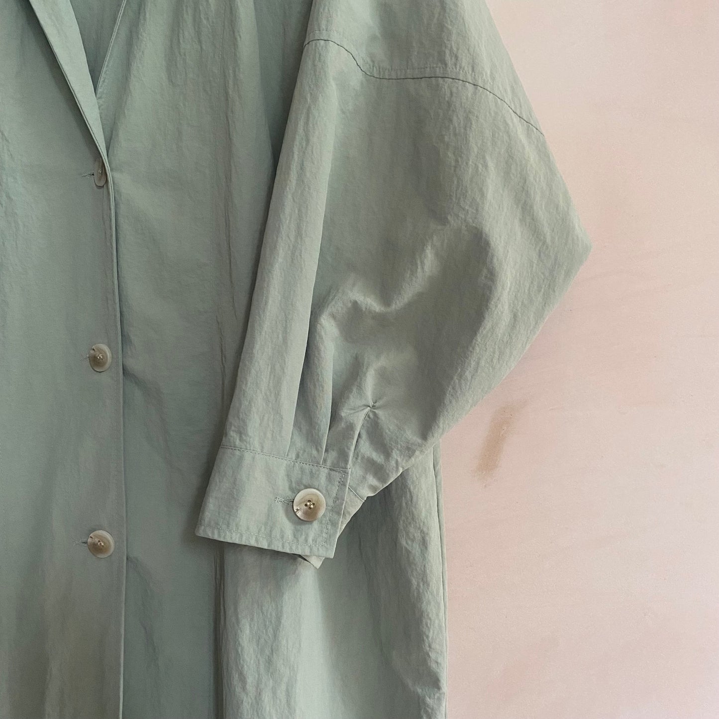 Summer light long Coat -Light Khaki-