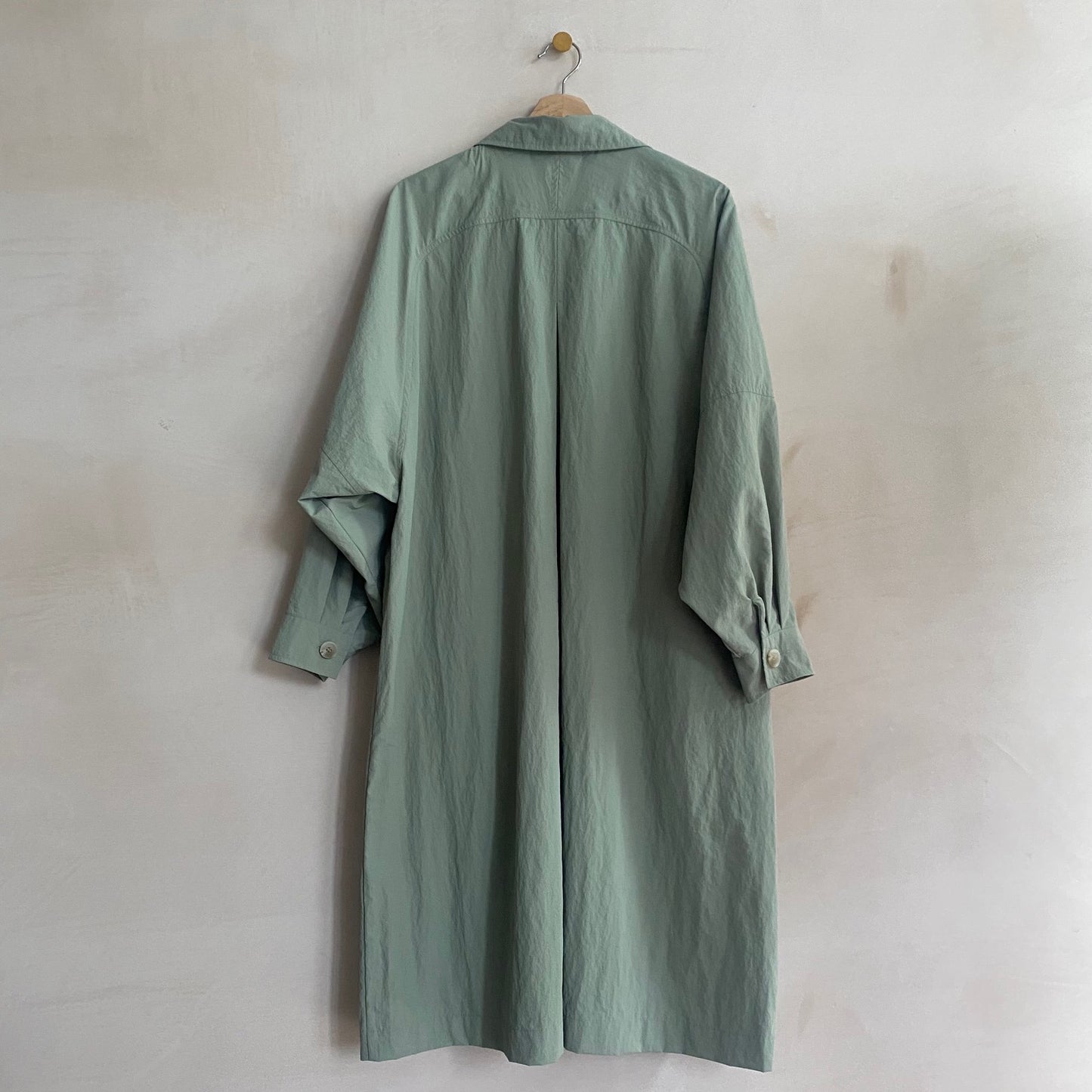 Summer light long Coat -Light Khaki-