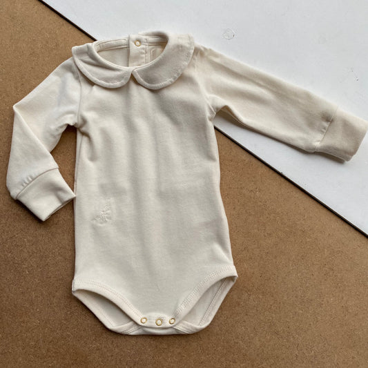 Vild LS COLLARED BODYSUIT ORGANIC COTTON