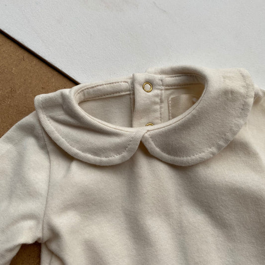 Vild LS COLLARED BODYSUIT ORGANIC COTTON