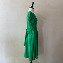 Summer Nostalgia Midi Dress -Leaf Green-