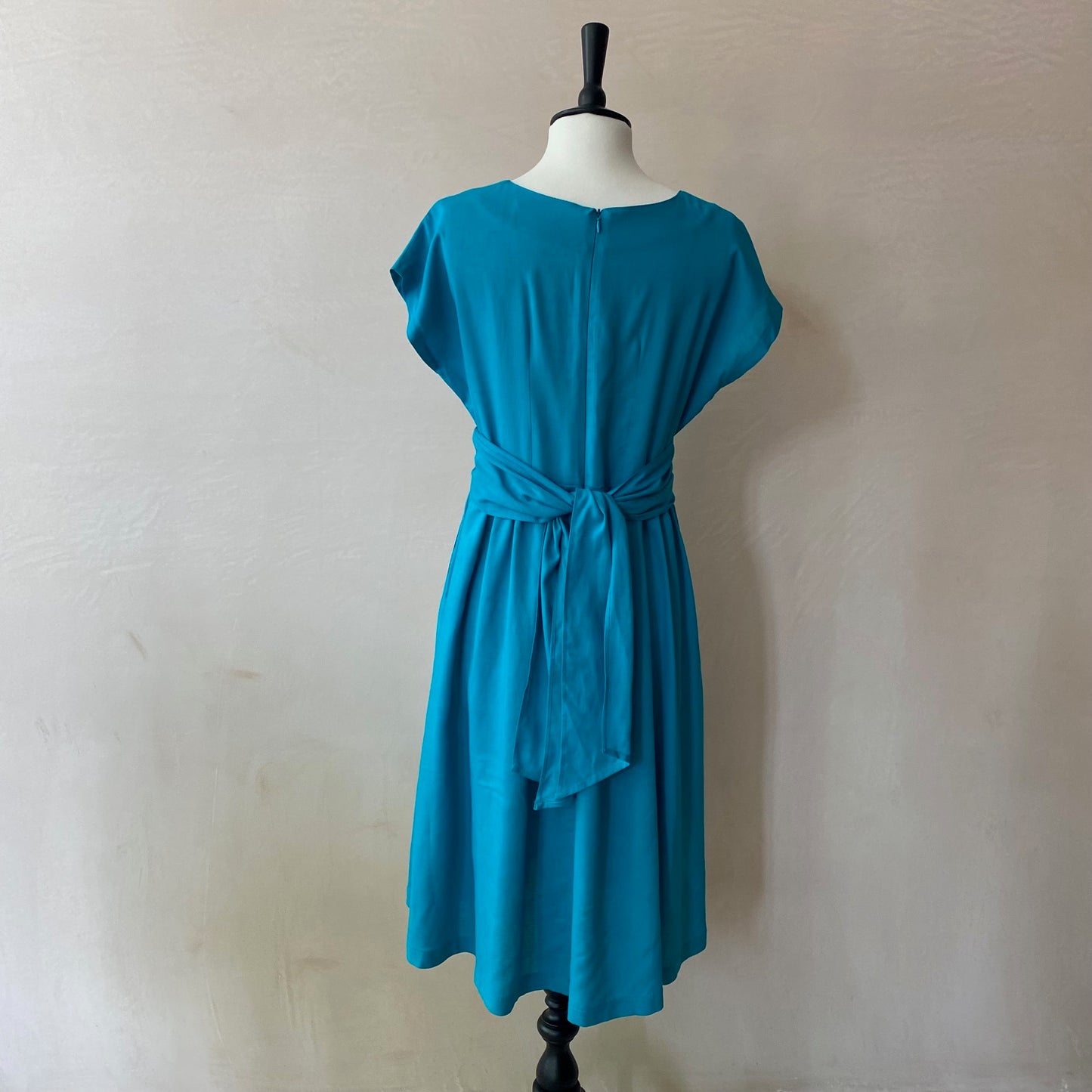 Summer Nostalgia Midi Dress -Teal-