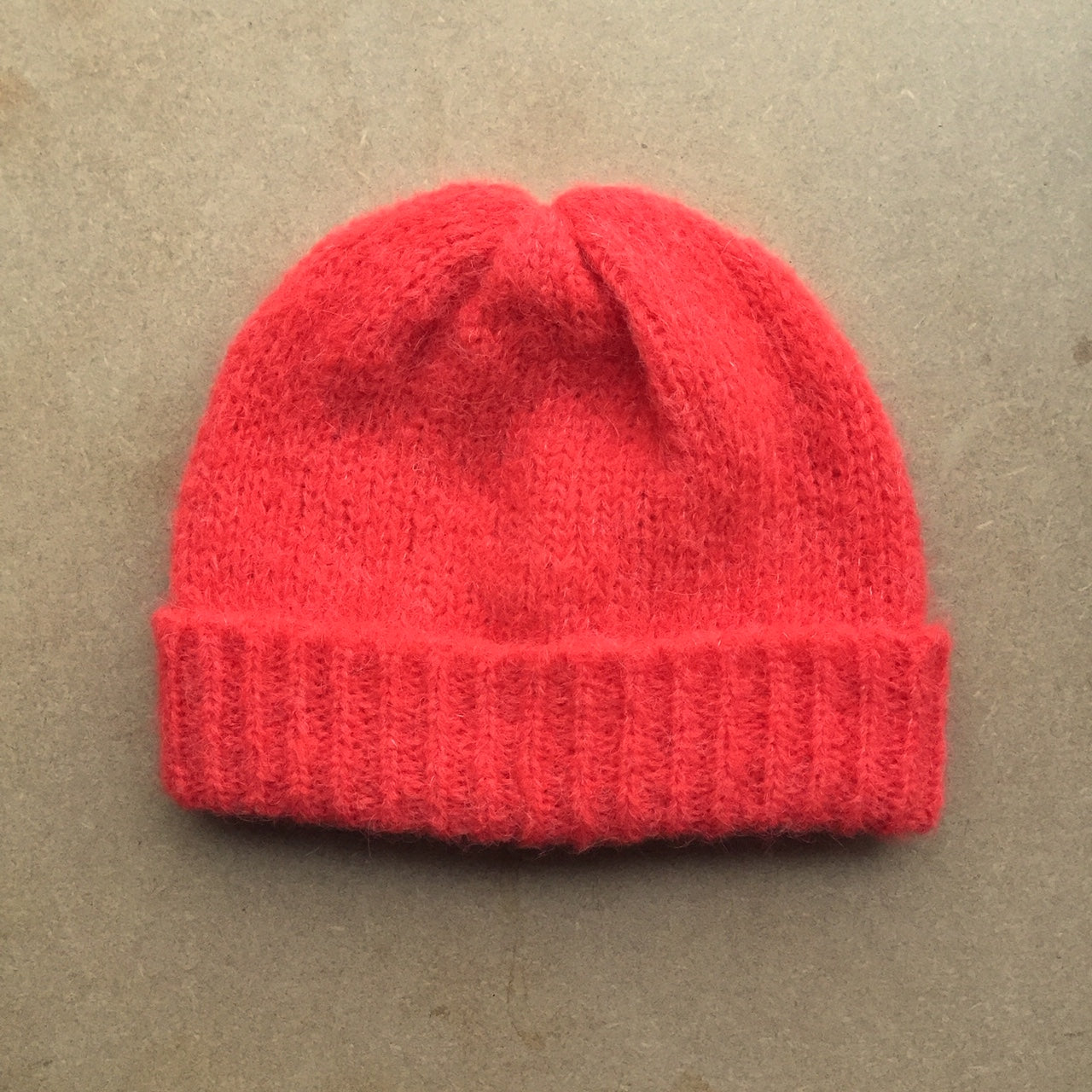 Alpaca wool Amanda Hat -Electric Red-