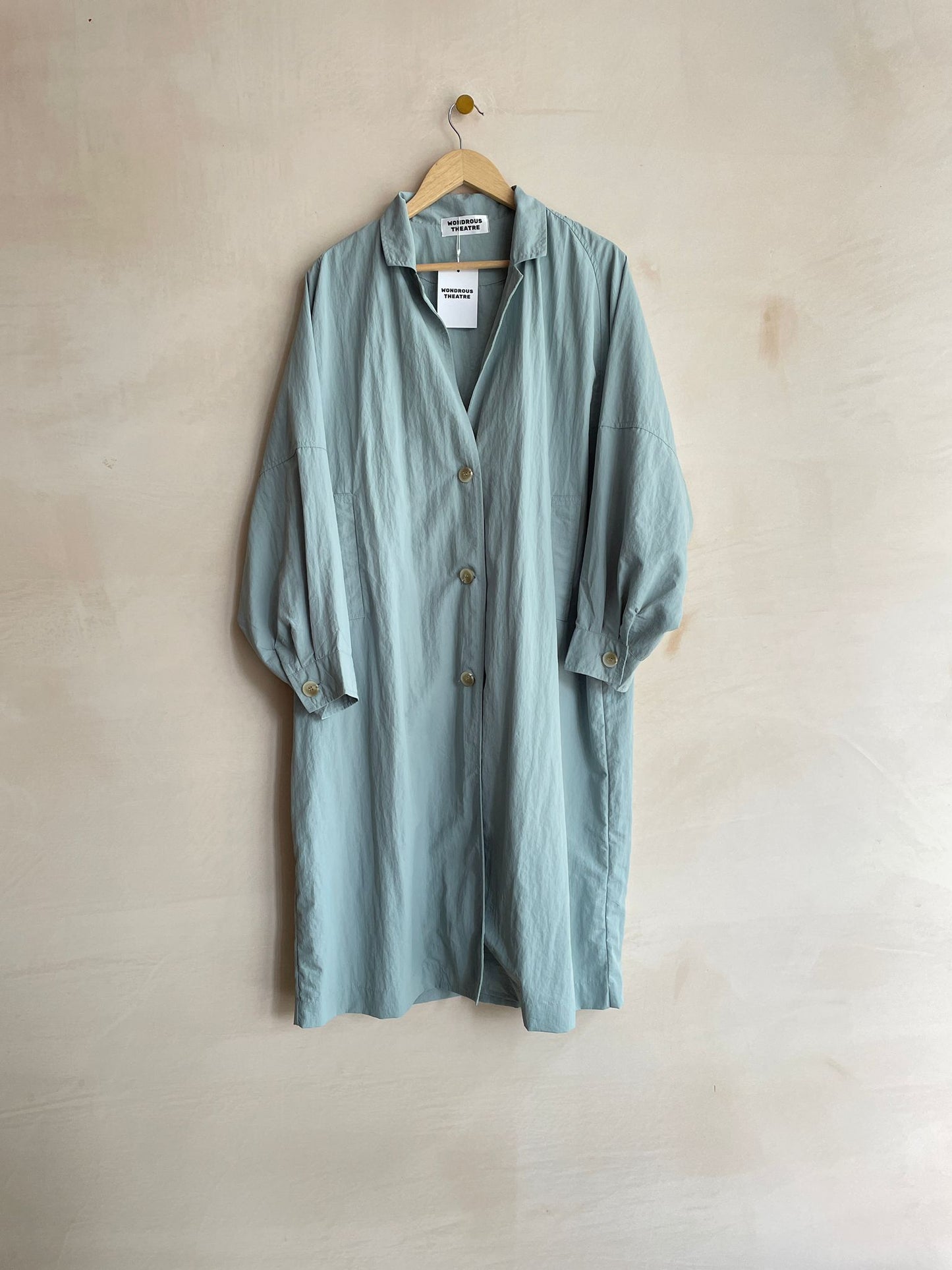 Summer light long Coat -Light blue-